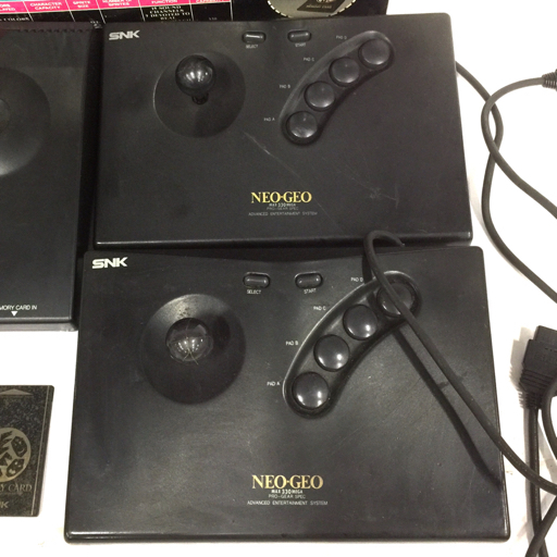 SNK NEO-0 NEO-GEO ネオジオ 本体 コントローラー電源アダプタ
